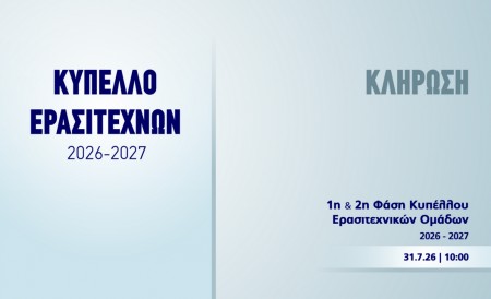 Κλήρωση Κυπέλλου Ερασιτεχνικών Ομάδων: Όσα πρέπει να γνωρίζεται