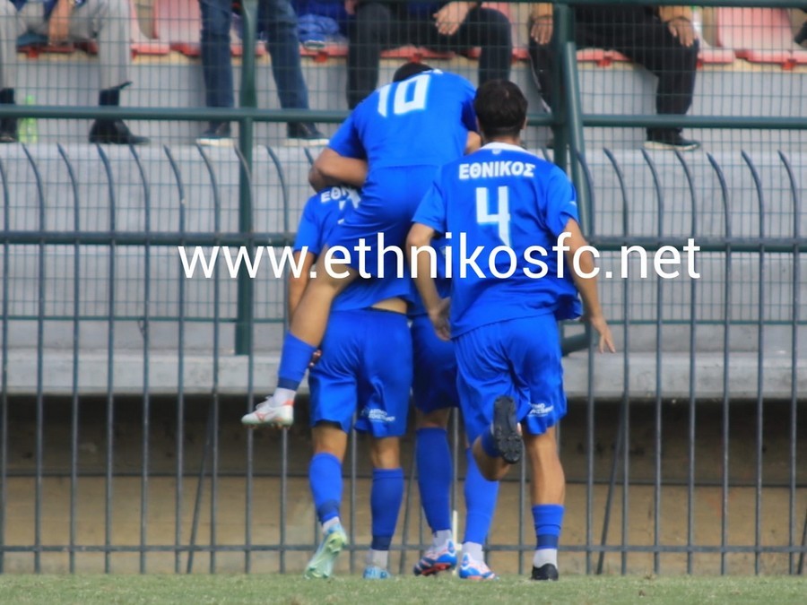 Εθνικός-Α.Ο. Τυμπακίου 3-0: «Καρέ» νικών και κορυφή