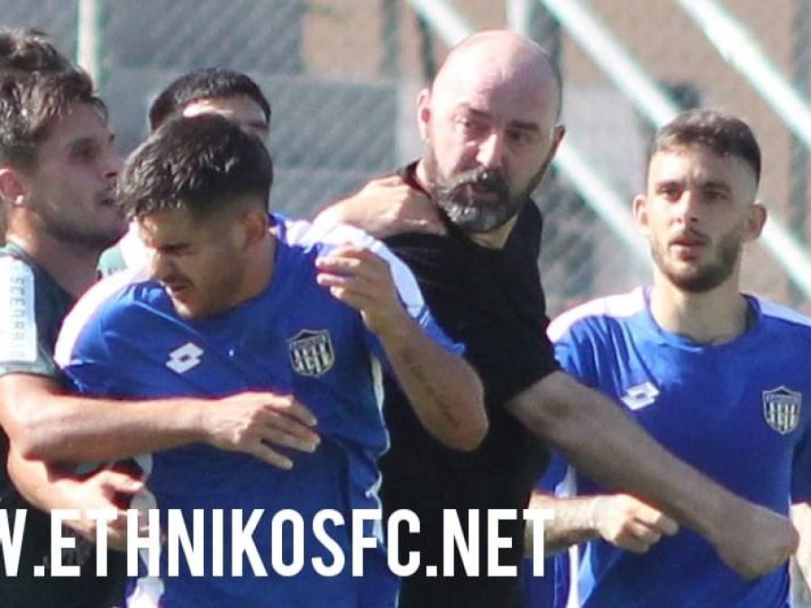 Η στιγμή της έντασης στο Πανθρακικός-Εθνικός