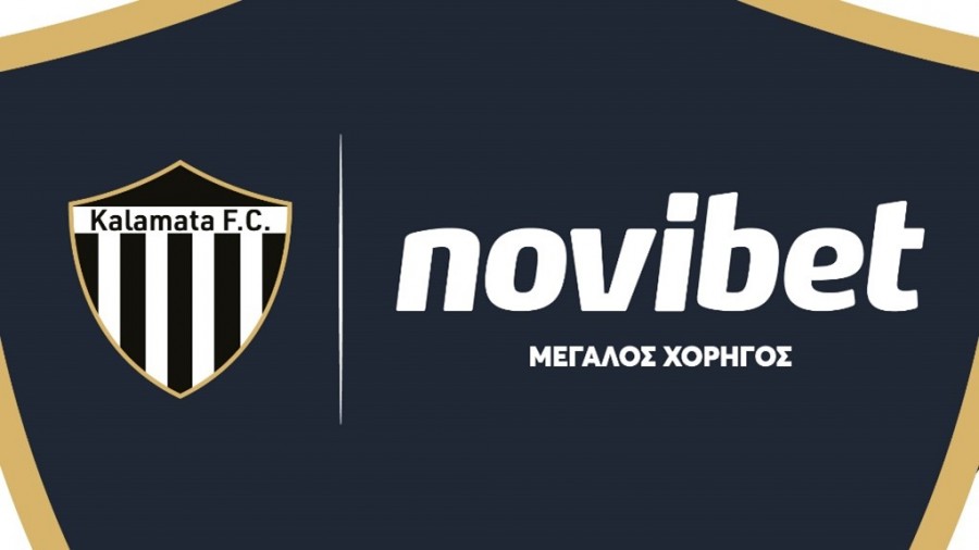 Novibet και Καλαμάτα μαζί! Ο μεγάλος χορηγός της «Μαύρης Θύελλας»