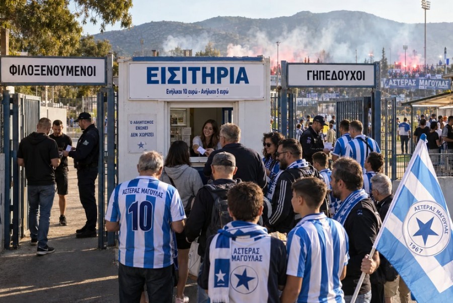 Κάλεσμα του Αστέρα Μαγούλας: «Γεμίζουμε το Γήπεδο»
