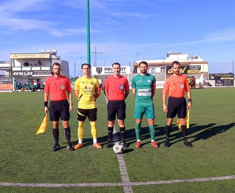 Ατσαλένιος-Γρανίτης 4-1 (video)