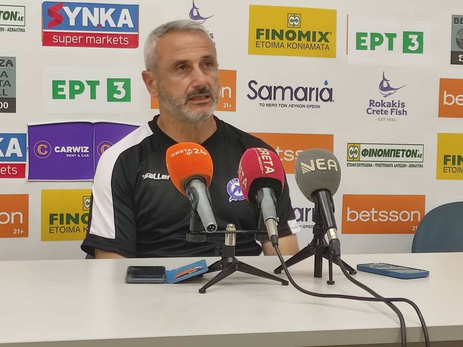 Μπαξεβάνος: "Θα πρέπει να ψάχνουμε περισσότερο καθαρό χρόνο στο παιχνίδι"