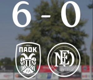 Νικηφόρα (6-0) πρόβα τζενεράλε για τον ΠΑΟΚ Β'