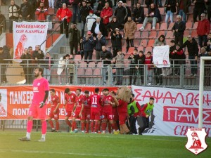 Πανσερραϊκός-Ηρακλής Λάρισας 4-0 (video)