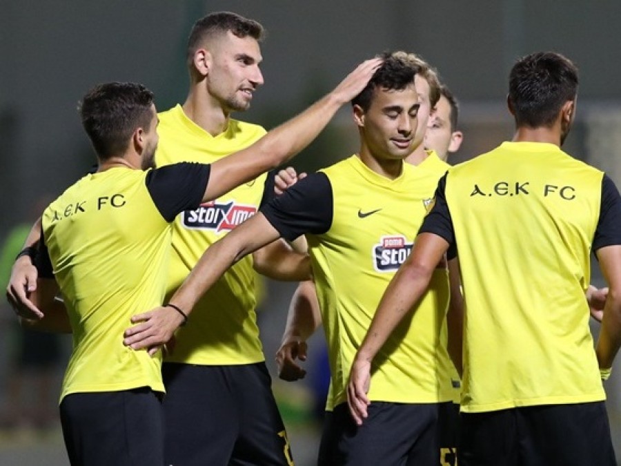 H AEK επικράτησε του Απ. Σμύρνης σε φιλικό αγώνα
