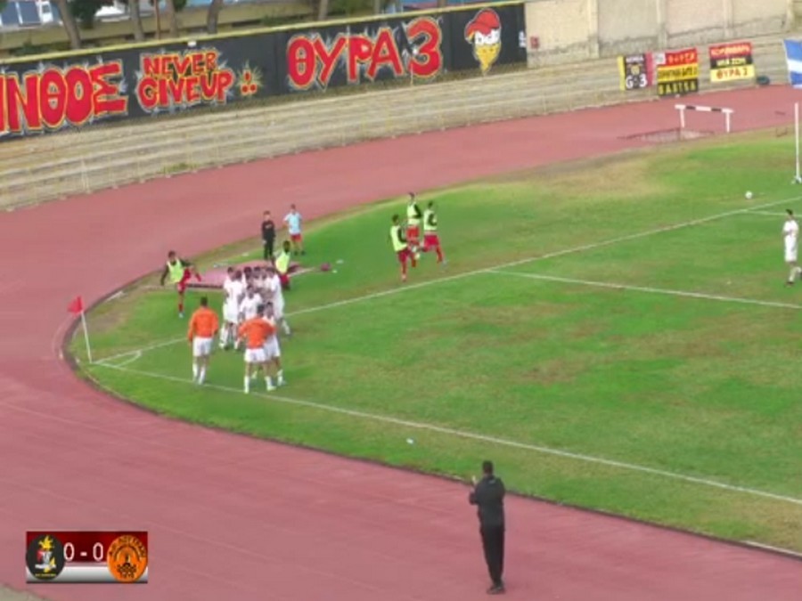 Κόρινθος-Α.Ο. Λουτράκι 0-2: «Χτύπησε» στο β' μέρος