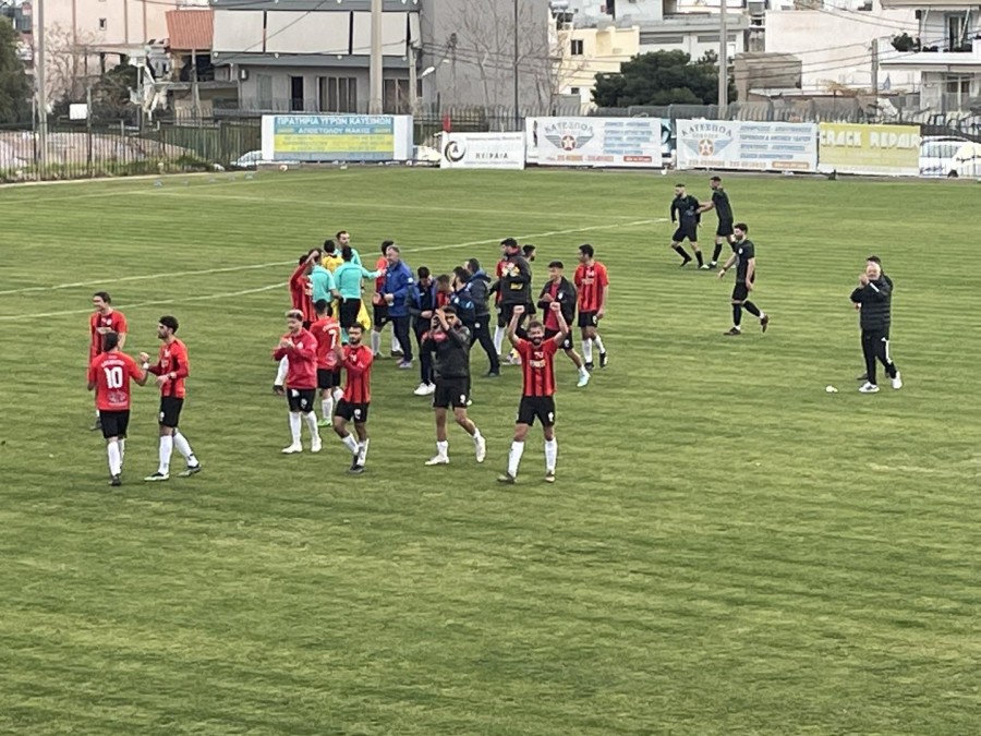 Ούτε το Μοσχάτο δεν μπόρεσε να σταματήσει το Κερατσίνι
