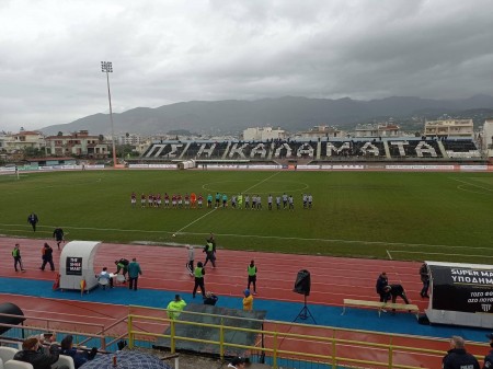 Μοιράστηκαν βαθμούς στην Καλαμάτα