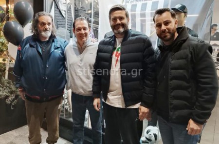 Στην Καλαμάτα και στην μπουτίκ της ΠΑΕ ο Πρασσάς