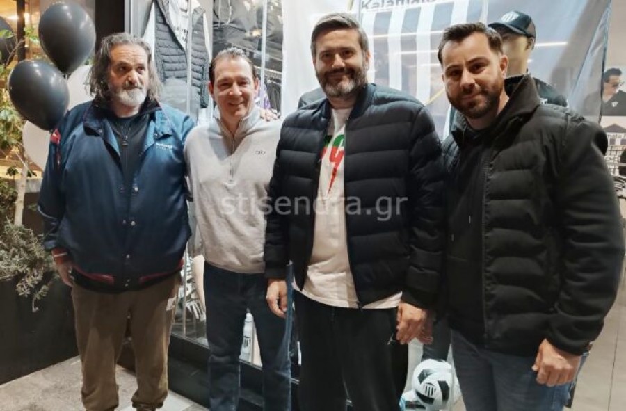 Στην Καλαμάτα και στην μπουτίκ της ΠΑΕ ο Πρασσάς