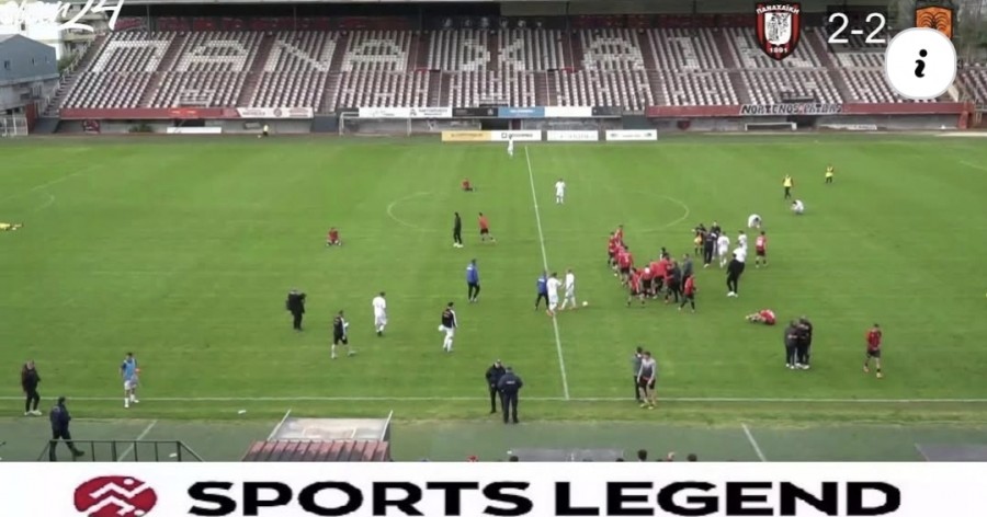Η Παναχαϊκή 2-2 με Λουτράκι στις καθυστερήσεις