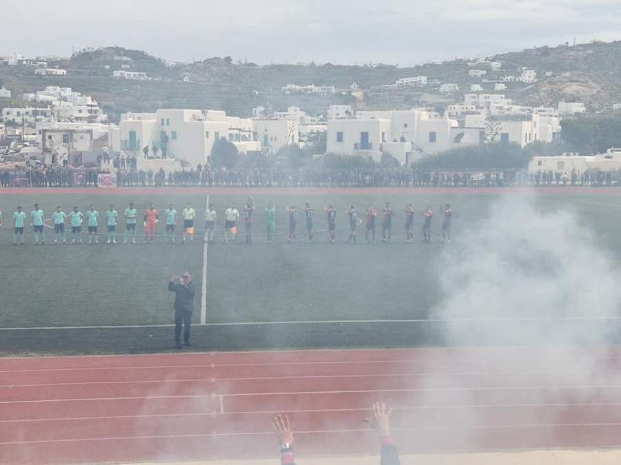 Ισοπαλία στο μεγάλο ντέρμπι στη Μύκονο