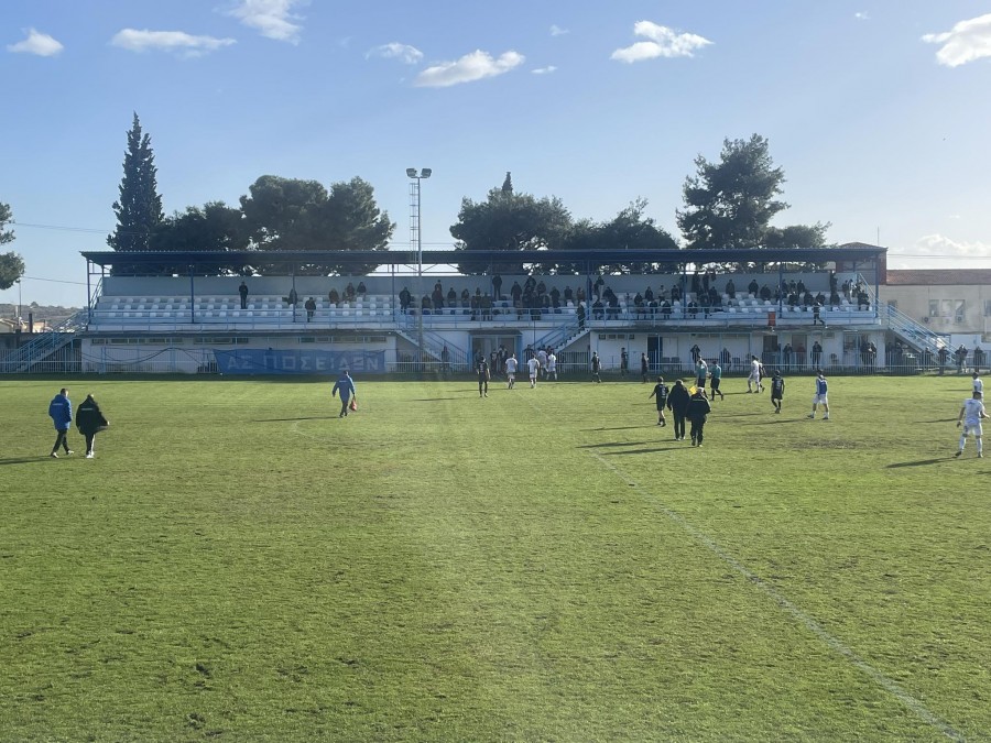 Ποσειδών Μηχανιώνας – ΠΑΟΚ Δυτικού 1-0: Το.. παλεύει για εξάδα
