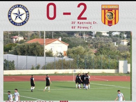Τα γκολ του φιλικού αγώνα Κυανούς Αστέρας Βάρης-Άρης Πετρούπολης (vid)