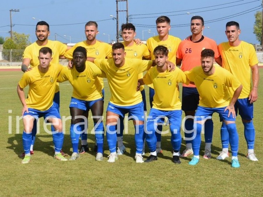 Ζάκυνθος-Τηλυκράτης 2-0 (video)