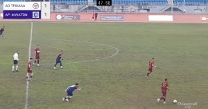 Πέμπτη σερί ισοπαλία τα Τρίκαλα, 1-1 με Άρη Φιλιατών