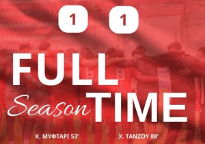 Θερμαϊκός Θέρμης-Ξάνθη 1-1 (video)