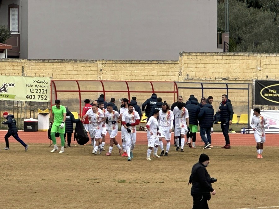 Νέα Αρτάκη - Απόλλων Καλυθιών 2-0: Με δύο γκολ σε ένα λεπτό