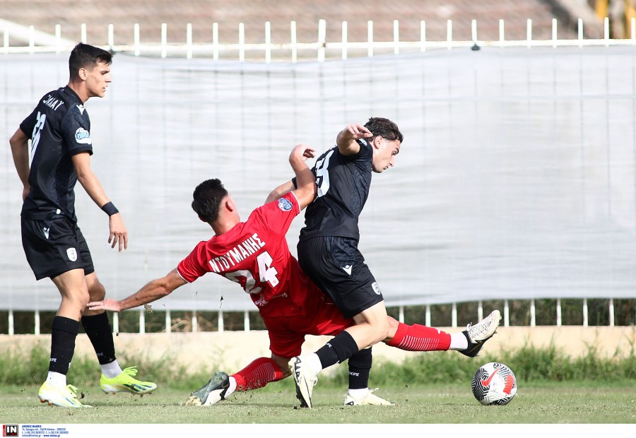 Καμπανιακός-ΠΑΟΚ Β' 2-0: Φιλική νίκη με Ανανιάδη και Ρόβα