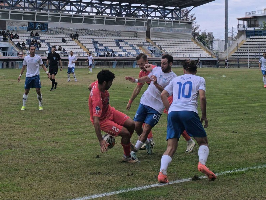 Αιγάλεω-Χανιά 1-0: Επιστροφή στις επιτυχίες