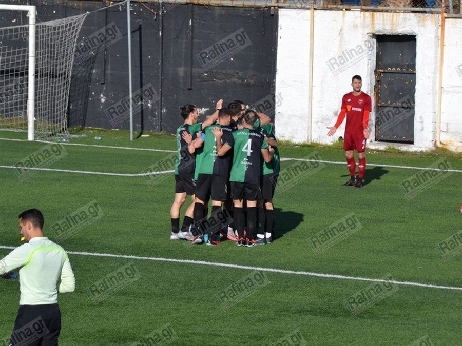 Θύελλα Ραφήνας-Α.Ο. Θήβα 2-0: Σε καλό δρόμο