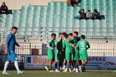 Πανθρακικός-Θερμαϊκός Θέρμης 4-0 (video)