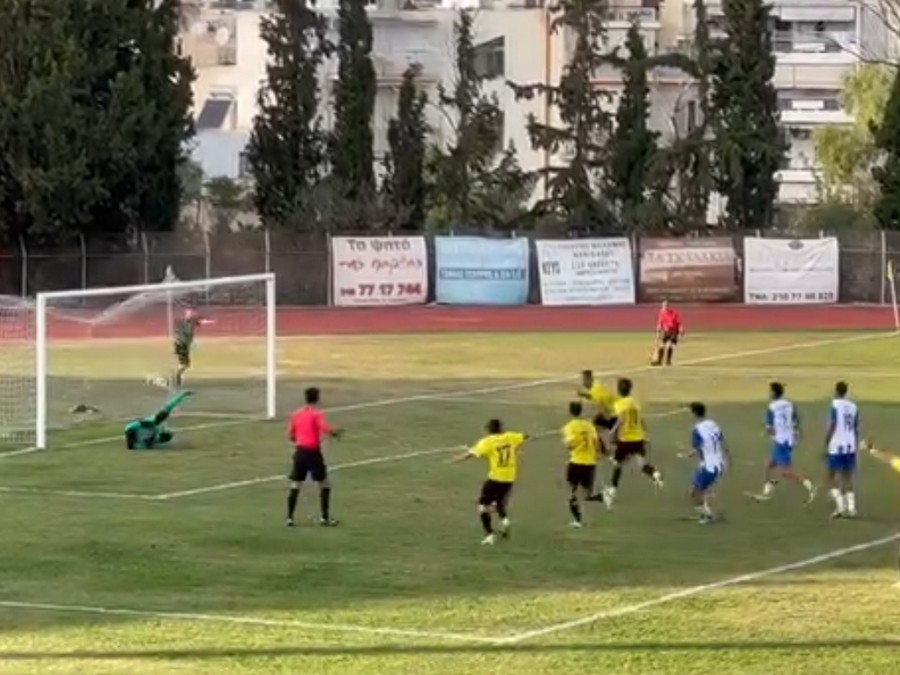 Ηλυσιακός-Αστέρας Βάρης 1-0: Με πέναλτι στο 90+3'